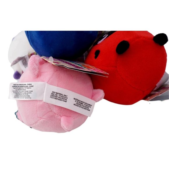 Squeezamals Series 2 (Lot of 5) Scented Unicorn Dog Ladybug Penguin Pig 3.5 in - Picture 4 of 7